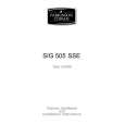 PARKINSON COWAN SiG505SSEL Owners Manual