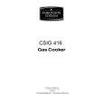 PARKINSON COWAN CSIG416XN Owners Manual