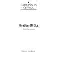 PARKINSON COWAN OVA60GLAWL Owners Manual