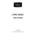 PARKINSON COWAN LYRIC55GX3BL Owners Manual